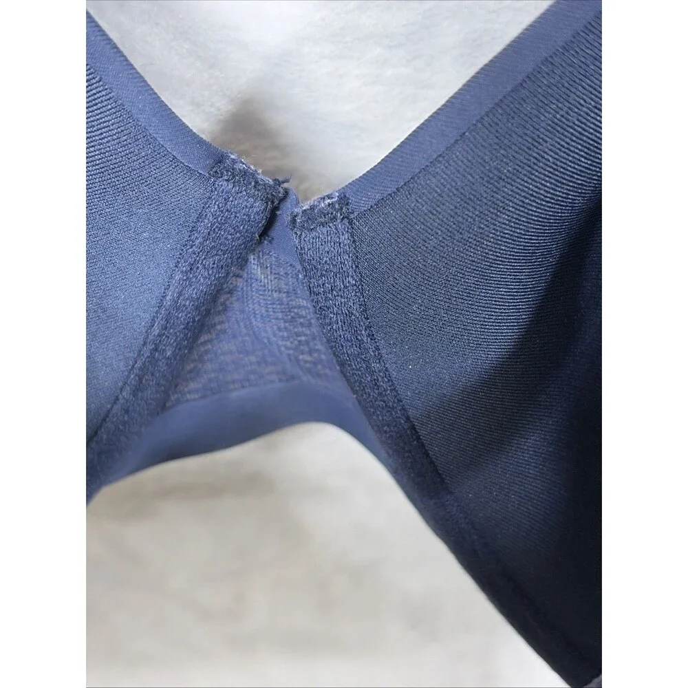 Bali Women's Ultimate Smoothing Lightly Lined Bra Underwire DF4481 Blue Sz 38DD